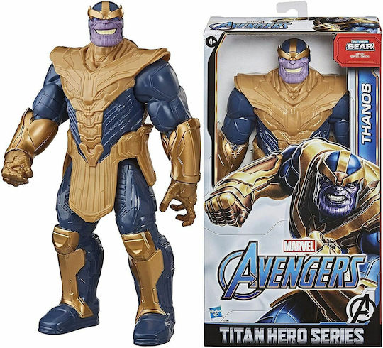 Action Figure Titan Hero Series Blast Gear Deluxe Marvel Avengers Thanos for 4+ years old Years 30cm.