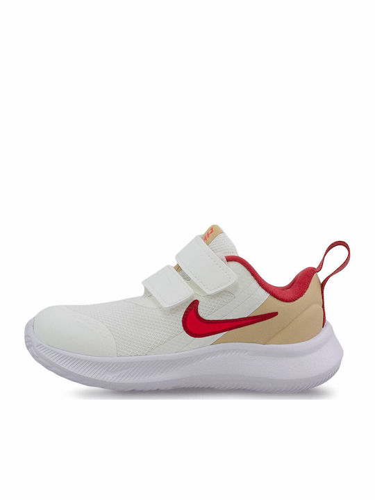 Star Runner Star Runner 3 Kids Sports Shoes Running with Hoop & Loop Closure Beige