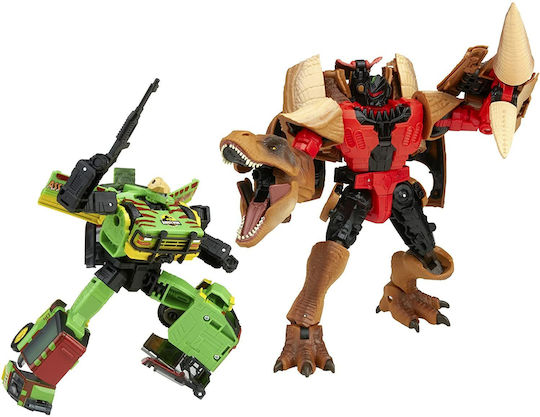 Action Figure Tyrannocon Rex & Autobot Transformers Dinosaur for 6+ years old Years 18cm.