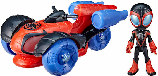 Action-Figur Spidey - Glow Tech Techno Racer Spider-Man