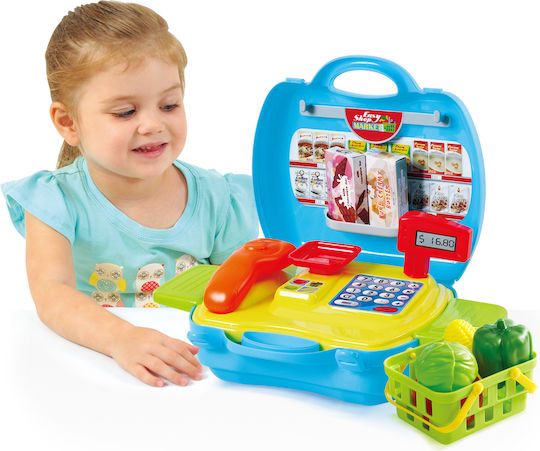 Playgo Playgo Portable Supermarket Set for 3+ Years 17 Pieces