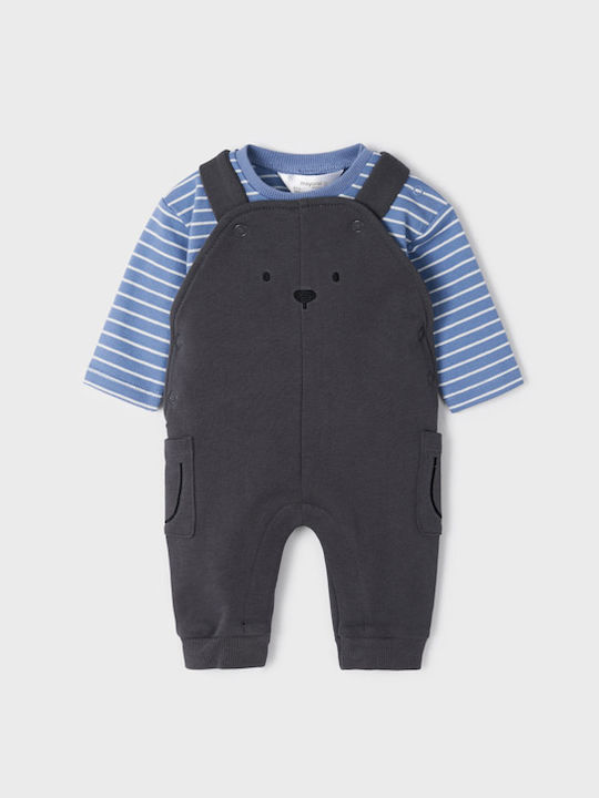 Mayoral Kids Set with Pants Winter 2pcs Navy Blue