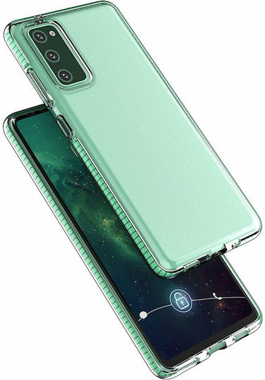 Hurtel Back Cover Σιλικόνης 1mm Τιρκουάζ (Galaxy S20 FE)
