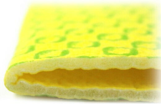 Viosarp No.4 Sponge Cloths General Use Yellow 30x35cm
