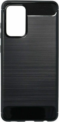 Forcell Carbon Silicone Back Cover Black (Redmi Note 11 / 11S 4G)