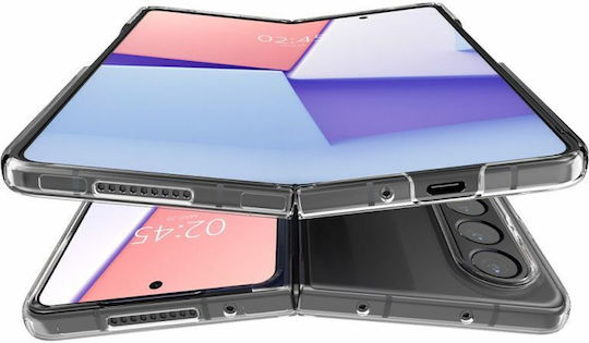 Spigen AirSkin Back Cover Πλαστικό 0.4mm Crystal Clear (Galaxy Z Fold4)