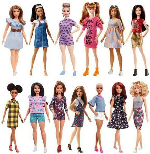 Barbie No 21 Păpușă Fashionistas Pentru 3+ Ani