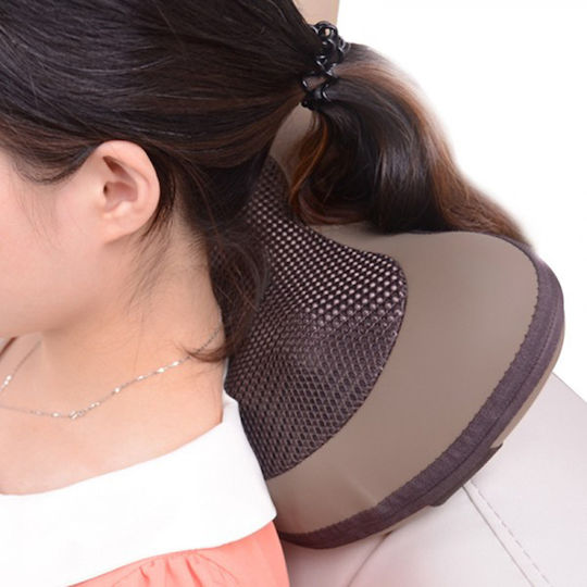 CHM 8028 Μαξιλάρι Μασάζ Shiatsu για τον Αυχένα με Λειτουργία Θέρμανσης