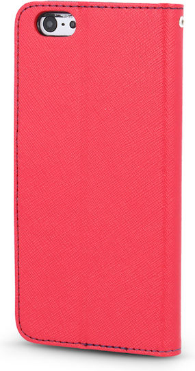 Fancy Wallet Δερματίνης Κόκκινο (Redmi 10A)