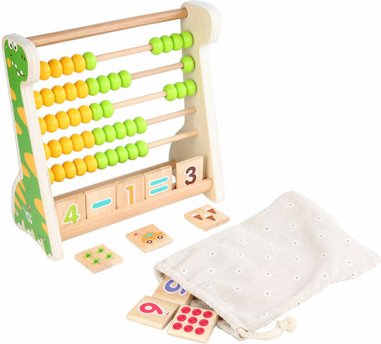 Lucy & Leo Δεινόσαυρος Abacus made of Wood for 3+ years Years Old