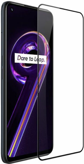 Full Face Tempered Glass Μαύρο (Realme 9 5G / 9 Pro)