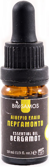 Bio Samos Βιολογικό Αιθέριο Έλαιο Περγαμόντο με Σταγονόμετρο 10ml