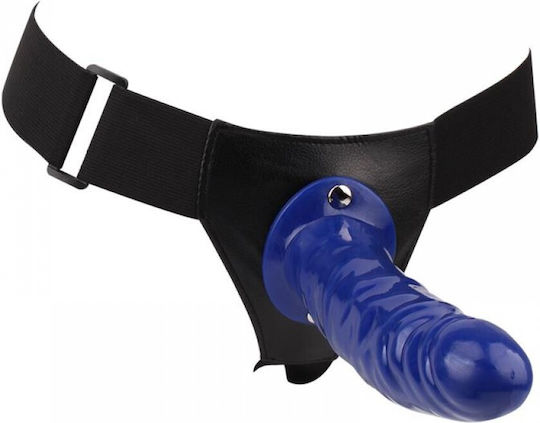 Chisa Novelties Hi-Basic Penis Extender Harness με Dildo 19cm σε Μπλε Χρώμα