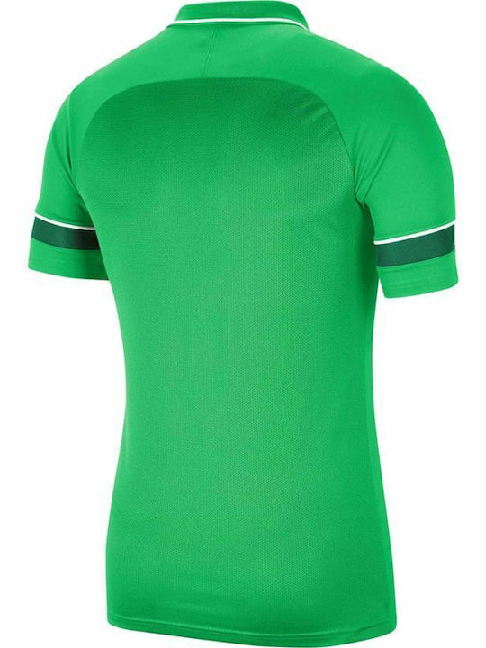 Nike Kids Polo Long Sleeve Green Academy