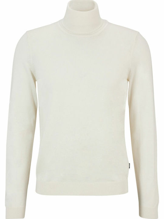 Langarm-Pullover White
