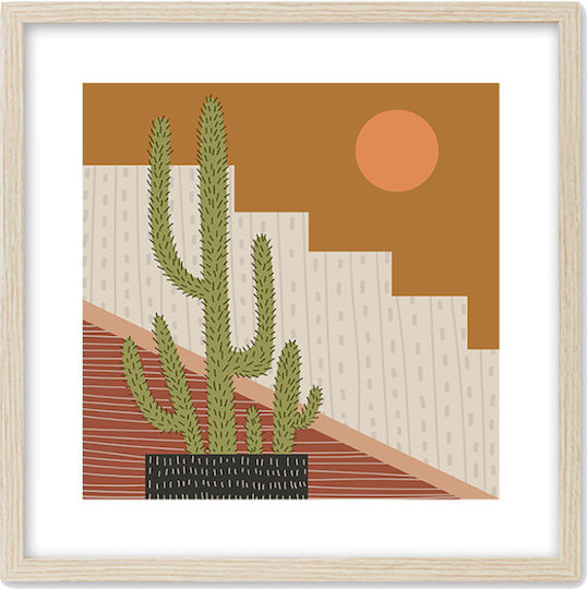 InTheBox Divino Twofold Painting Wooden 50x50cm