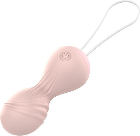 Kulki-Vibrating Silicone Kegel Balls Безжични Вагинални топки с вибрация Flesh