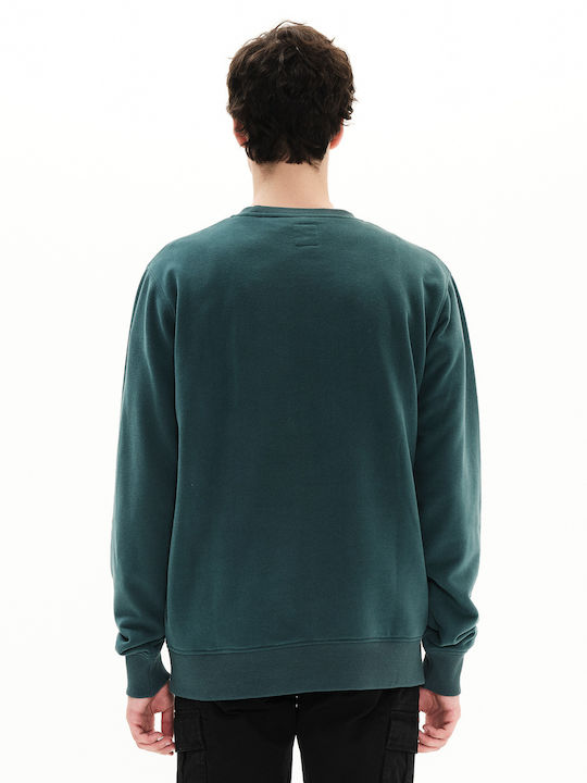 Emerson Men's Sweatshirt with Hood Green