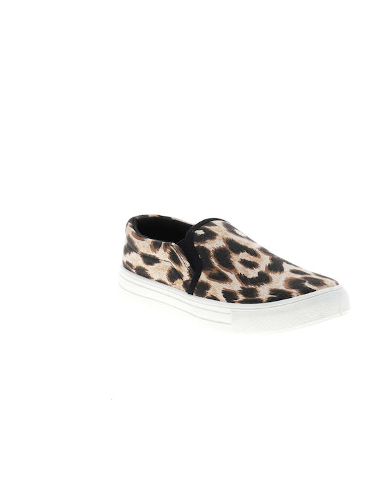 Γυναικεία Slip-On Πάνινα Leopard