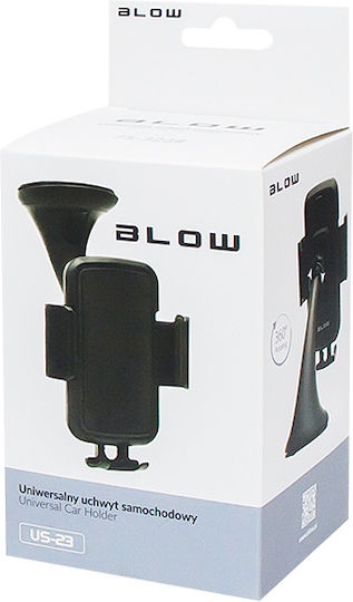 Blow US-23 Поставка за Мобилен Телефон за Кола с Clip-Peg Черна