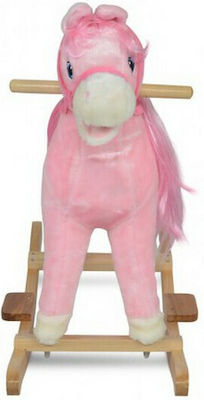 Cangaroo Rose Rocking Toy Horse Pink