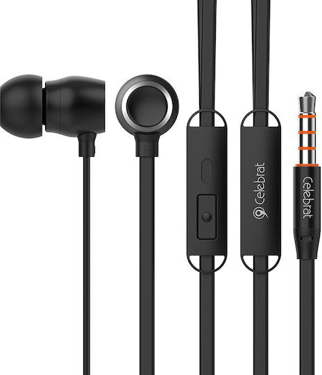 Celebrat G4 In-ear Handsfree with 3.5mm Connector Black