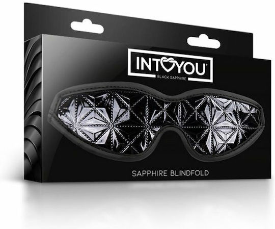 IntoYou Sapphire Blindfold BDSM Mask in Black Color
