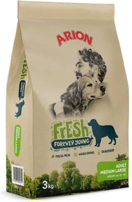 Arion Forever Young 12kg Ξηρά Τροφή για Ενήλικους Σκύλους Μεσαίων & Μεγαλόσωμων Φυλών με Κοτόπουλο