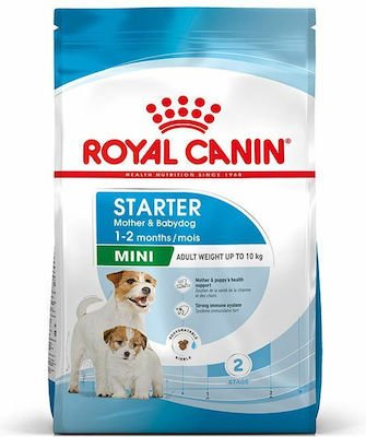 Royal Canin Starter Mother & Babydog Mini 4kg Ξηρά Τροφή για Κουτάβια Μικρόσωμων Φυλών με Πουλερικά και Ρύζι