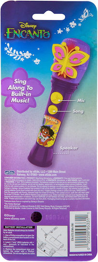 eKids Μικρόφωνο Karaoke Ασύρματο Encanto EN-070 Μωβ
