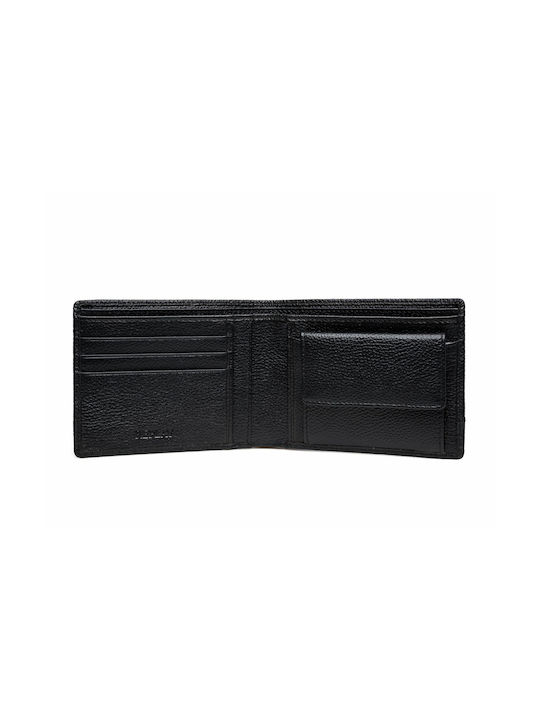 Replay Men's Leather Wallet Black