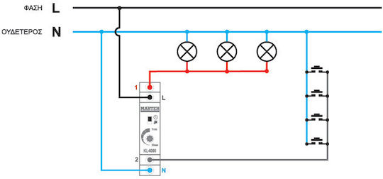 Master KL4000 Time-Lag Switch 7min 3 & 4 Wires