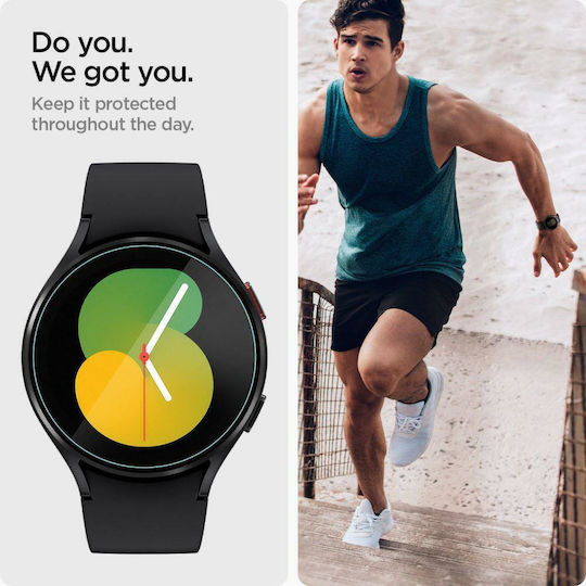 Spigen EZ Fit Закалено стъкло за Галакси Уотч 4 44мм 2бр AGL05339