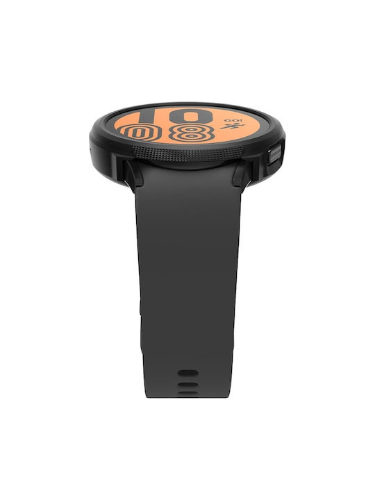 Spigen Liquid Air Silicone Case in Black color for Galaxy Watch 4 40mm