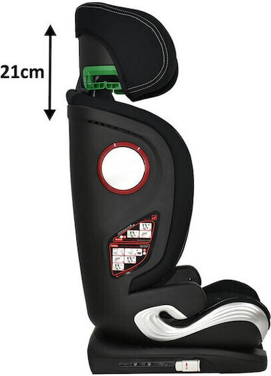 Bebe Stars Leon Plus Baby Car Seat i-Size with Isofix Black