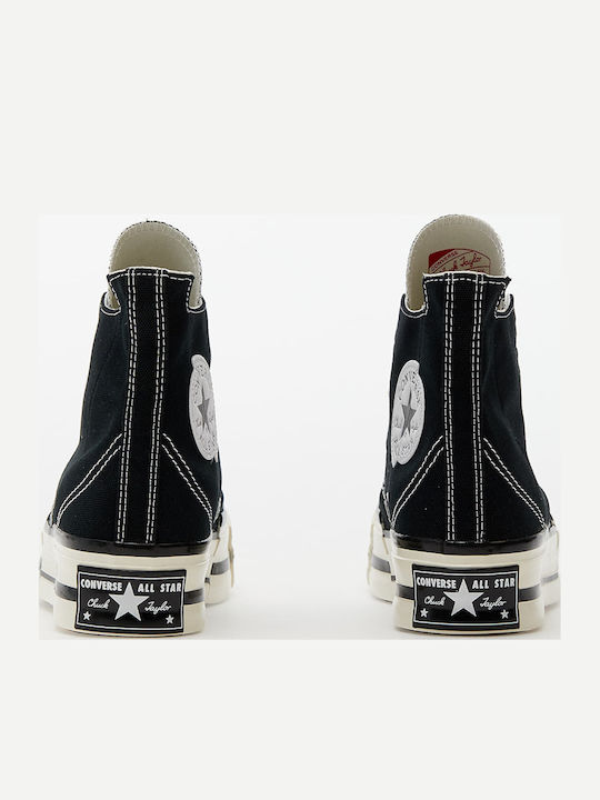 Chuck 70 Plus Seasonal Flatforms Μποτάκια Black / Egret