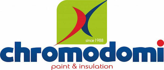 CHromodomi Step Latex Plastik Farbe für Innenbereich Verwendung 407 Μπλε 750ml