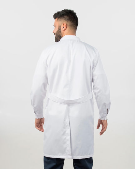 Ayo Merlin Bărbați Halat medical de pansament Alb