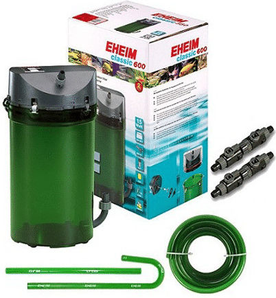 Eheim Classic 600 External Filter 20W for Aquariums up to 600lt with Performance 1000lt/h