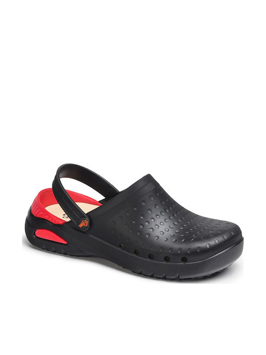 Dian Soft Anatomic Ανατομικά Σαμπό Black/Red