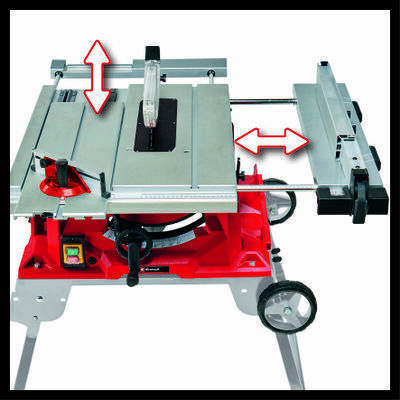 Einhell Bench Saw 2000W, Cutting Disc Diameter 250mm & Cutting Speed 4500rpm 4340539