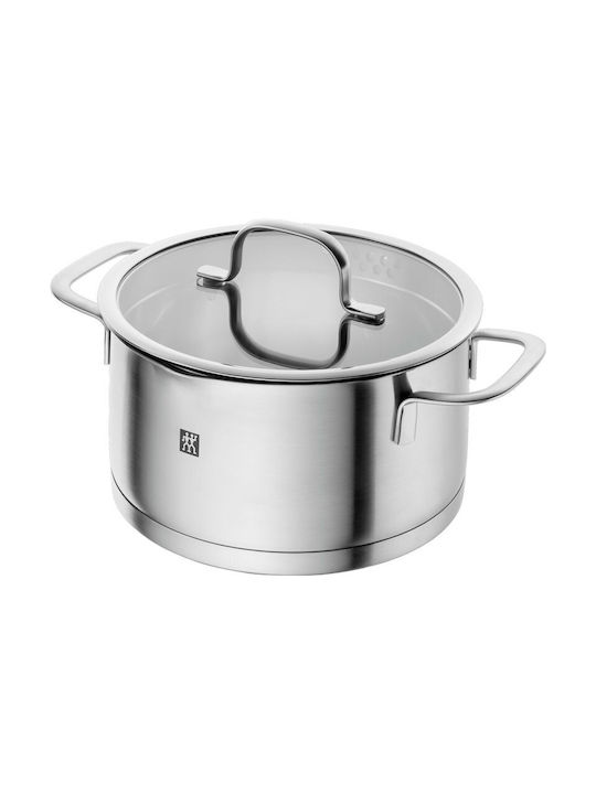 Zwilling J.A. Henckels True Flow Pots Set of Stainless Steel with Coating Silver 8pcs