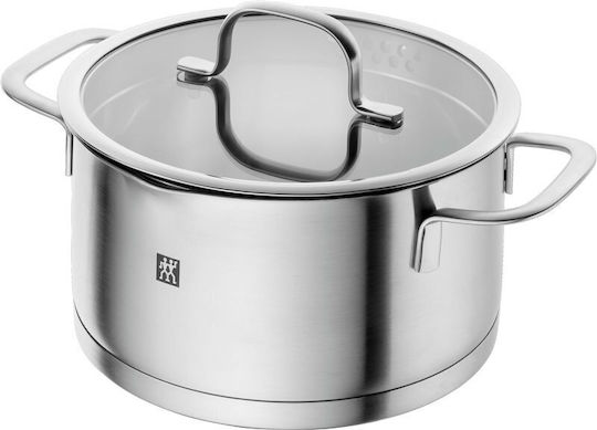 Zwilling J.A. Henckels True Flow Комплект Саксии От Неръждаема Стомана Сребристи 8 Съда