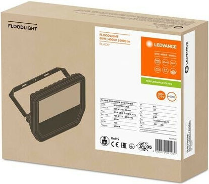 Ledvance Waterproof LED Floodlight 50W Natural White 4000K IP65