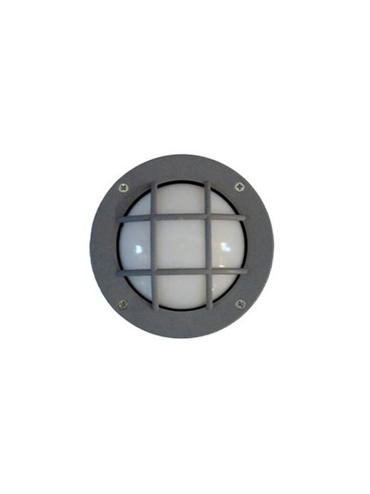 Heronia SLP-10Β Wall-Mounted Outdoor Turtle Light IP44 G9 Gray