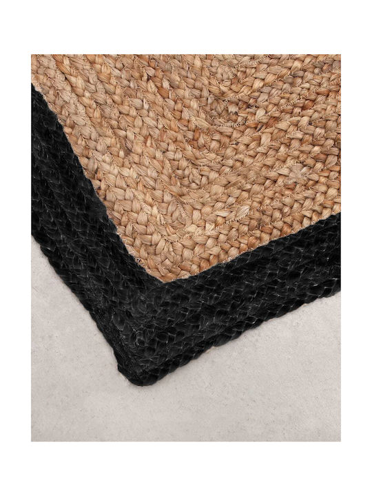 Pennie Norah Rug Rectangular Summer from Jute Black