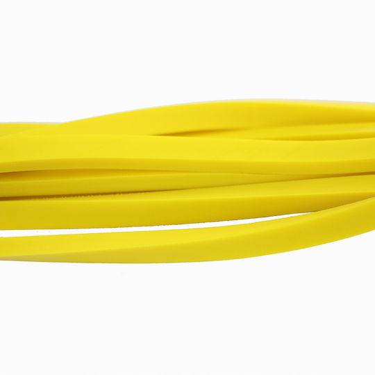 HMS GU05 Resistance Band Yellow Exercise Rubbers Yellow 2.08m