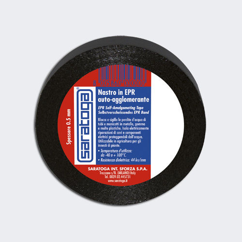 Saratoga Insulation Tape 19mm x 9m Nastro in EPR Black