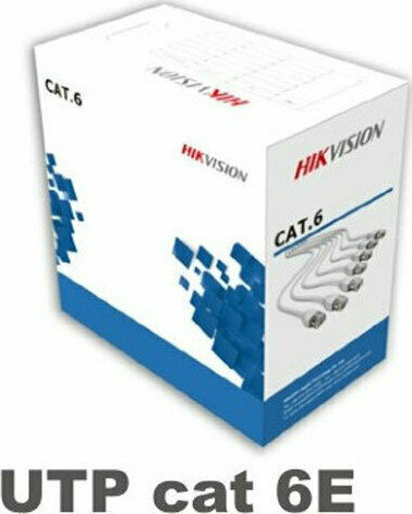 Hikvision U/UTP Cat.6 Ethernet Network Cable Without Terminated Connectors 305m Gray