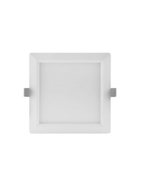 Ledvance Square Recessed LED Panel 18W with Natural White Light 22.5x22.5cm